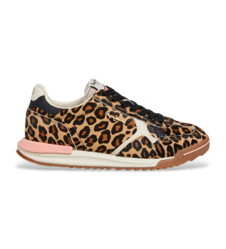 Sneakers con stampa animalier Marvin Leo
