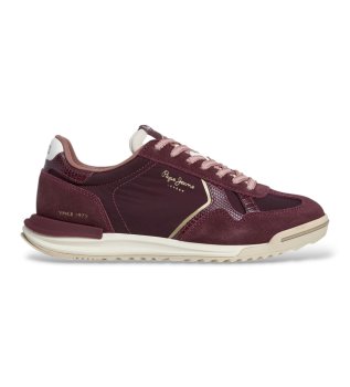 Marvin Muse maroon sneakers
