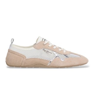 Noa Net pearl grey sneakers