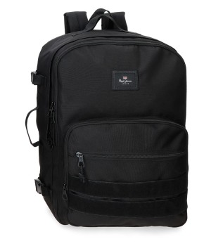 Plecak 44cm Aris Evergreen czarny