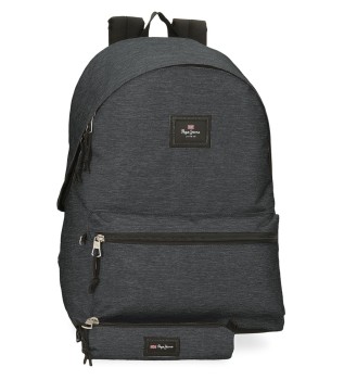 Aris Evergreen dunkelgrauer Rucksack mit Tasche