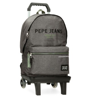 Mochila Edmon 44cm gris