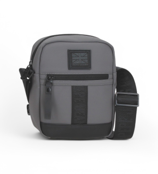 Pjl Hoxton sac messager gris