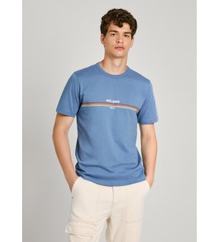 T-shirt Adur azul