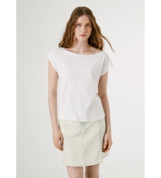 T-shirt Alice biały