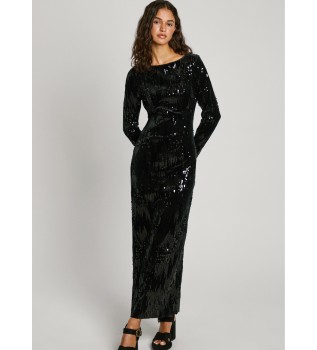 Obleka Anastasia črna