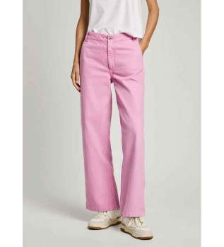 Pantaloni rosa Anya