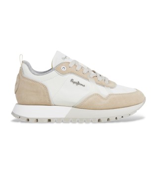Sneakers Ari Soft in pelle beige