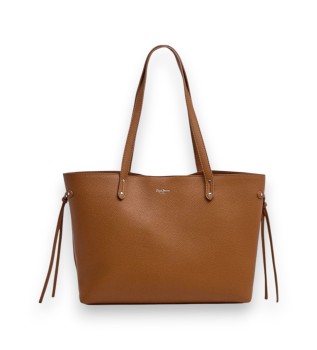 Bolso Audrey Script marr�n