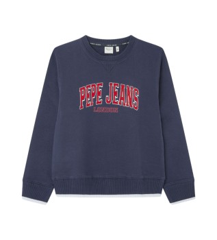 Sweatshirt Bain Crew navy