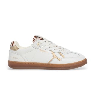 Sneakers Ball Chic in pelle bianca