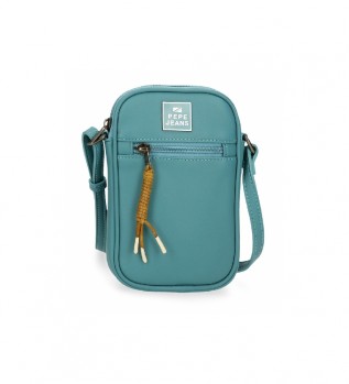 Caixa para telemvel Bea azul -11x17,5x2,5cm