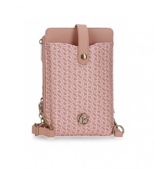 Megan axelremsvska fr mobiltelefon rosa