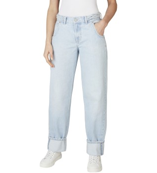 Jeans Blue Barrel