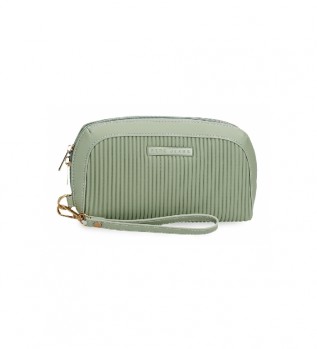 Sac fourre-tout vert Aurora -20x11x4cm