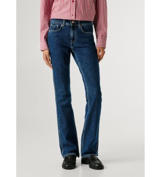 Jeans bootcut Piper blu