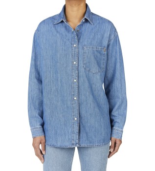 Camicia da ragazzo blu