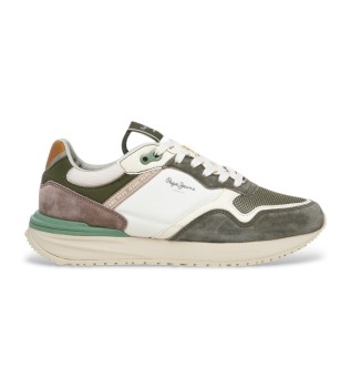 Buster Pro Match green leather shoes