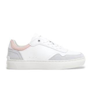 Sapatos de couro Camden Collar branco
