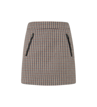 Gonna beige confetto