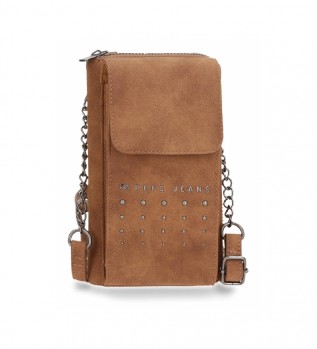 Sac de transport mobile Holly marron