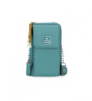 Portefeuille de tlphone portable Bea-bandolier bleu -11x20x4cm