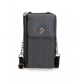 Megan axelremsvska fr mobiltelefon svart