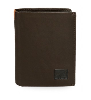 Porte-documents en cuir Marshal Vertical Brown