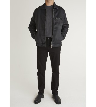 Coated Coach Jacket black