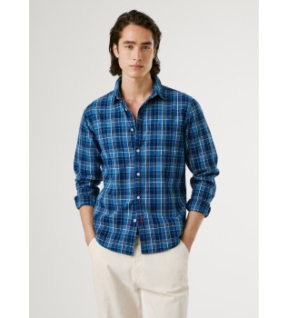 Camicia blu Corwin