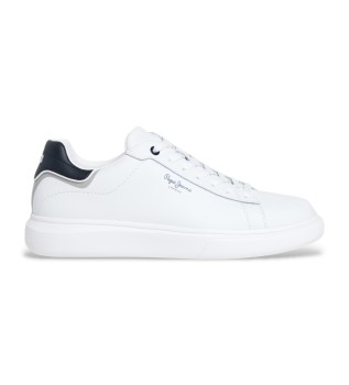 Eaton One sapatos de couro branco