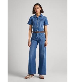 Overall Evelyn blauw