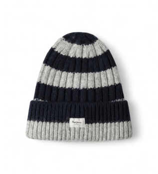Gorro Faustin azul-marinho
