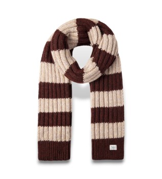 Foulard Faustin marron