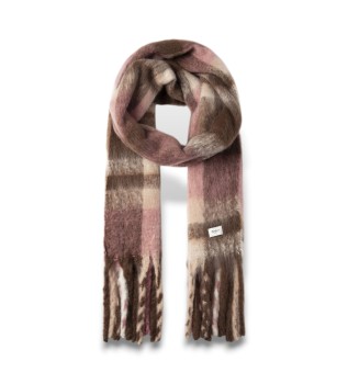 Cachecol Flavie castanho