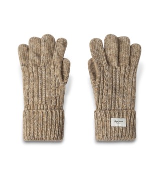 Francis beige handskar