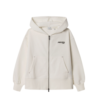 Sweatshirt Galathea hvid