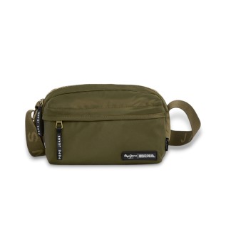 Borsa a tracolla verde Gideon