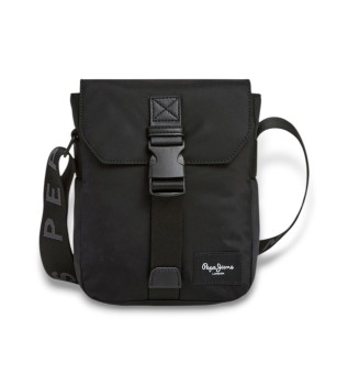 Borsa a tracolla nera Gus