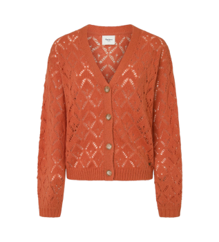 Hailey Cardigan laranja