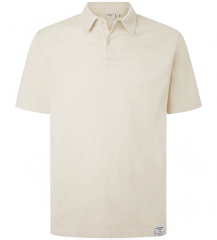 Hazzel beige polo shirt