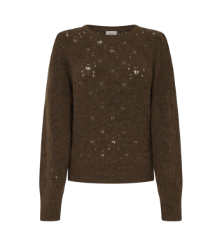 Camisola Helen Crew castanha