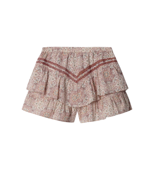 Korte broek Hella wit cr�me