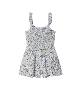 Jumpsuit Irene råhvid