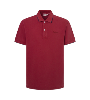 Polo John Gd Ss rödbrun
