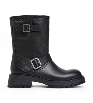 Botas de Piel Kane Forest negro