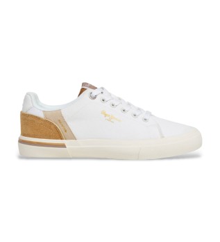 White Kenton Combi Sneakers