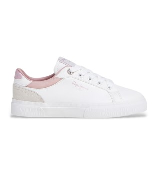 Kenton Court G chaussures en cuir blanc