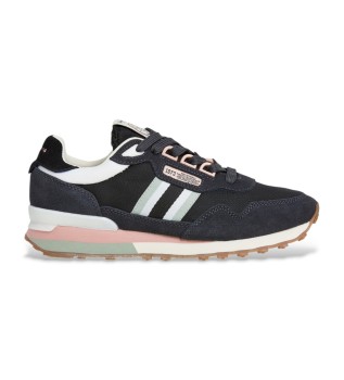 Zapatillas de Piel Kingston College negro