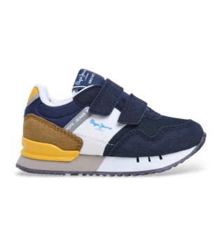 London Life Bk navy trainers